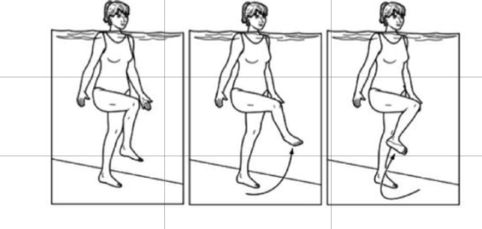 تمرین بالا آوردن پا